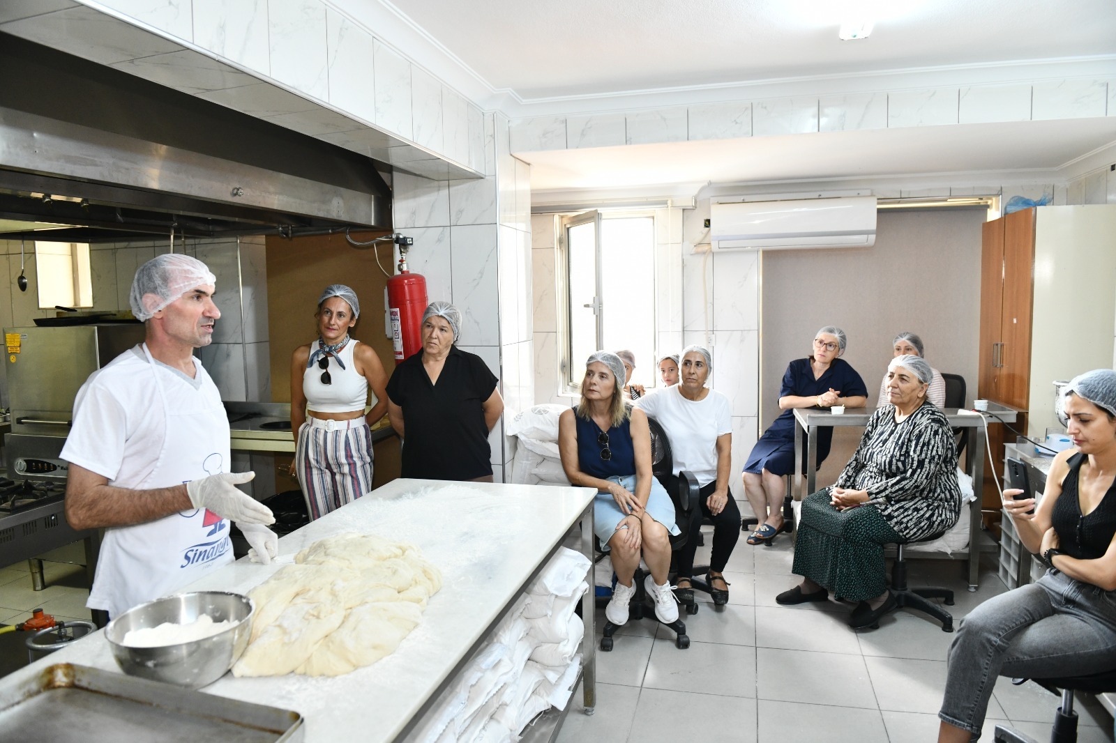 Çiğli’de Ciabatta Ekmek Atölyesi düzenlendi