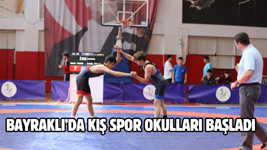 Bayraklı’da kış spor okulları başladı