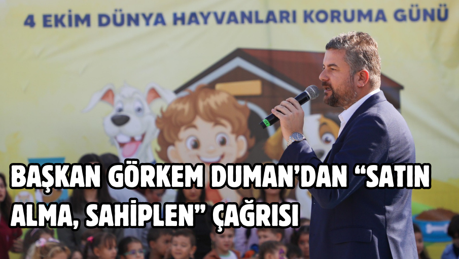 Başkan Görkem Duman’dan “satın alma, sahiplen” çağrısı