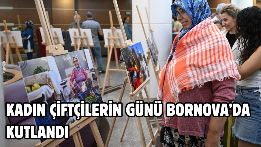 Kadın çiftçilerin günü Bornova’da kutlandı