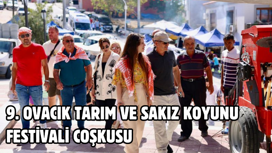 9. Ovacık Tarım ve Sakız Koyunu Festivali Coşkusu