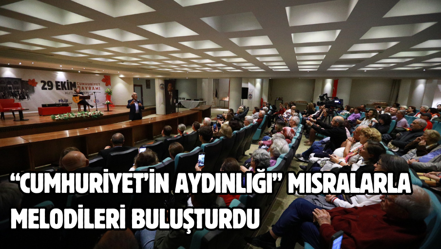 “Cumhuriyet’in Aydınlığı” mısralarla melodileri buluşturdu