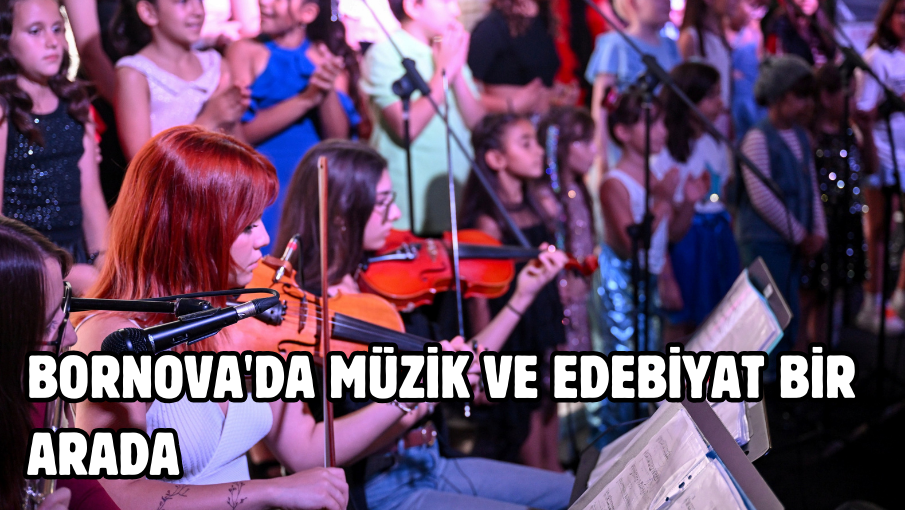 Bornova’da müzik ve edebiyat bir arada