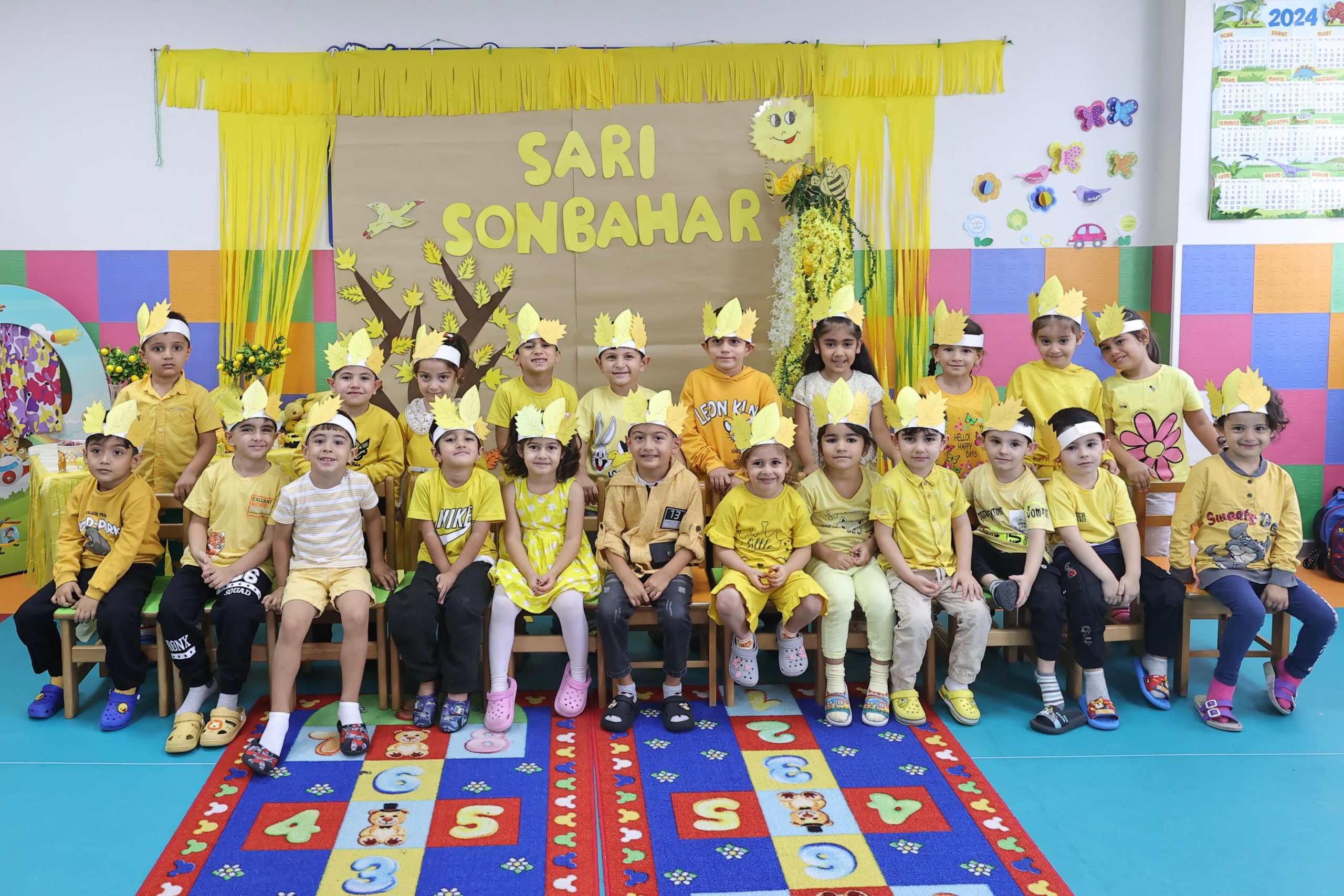 Konaklı minikler “Sarı Sonbahar” ile hem eğlendi hem öğrendi