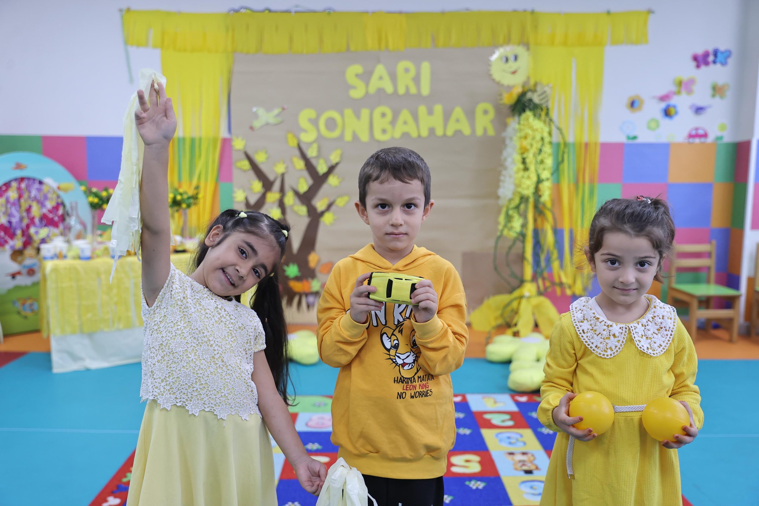 Konaklı minikler “Sarı Sonbahar” ile hem eğlendi hem öğrendi