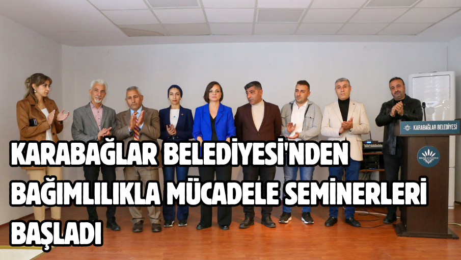 Karabağlar Belediyesi’nden Bağımlılıkla Mücadele Seminerleri başladı