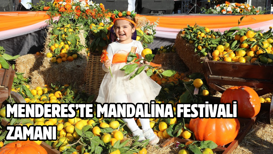 Menderes’te Mandalina Festivali Zamanı