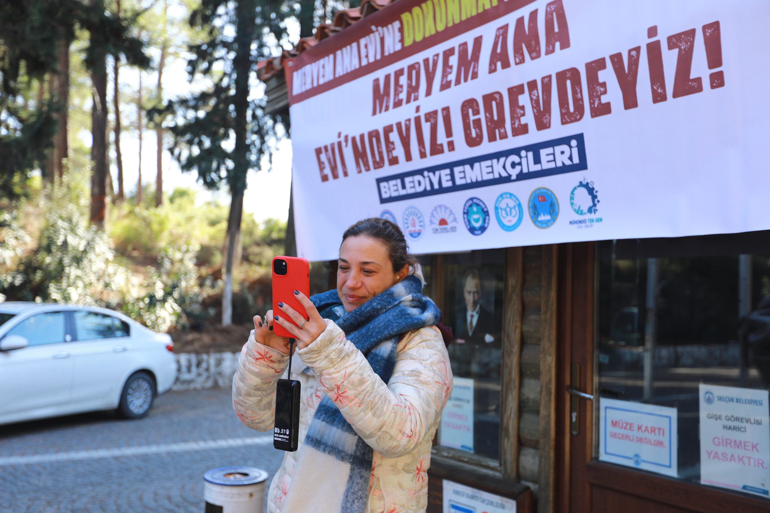 Başkan Sengel Meryem Ana Evi’nden seslendi: Mücadelemize sonuna kadar devam edeceğiz