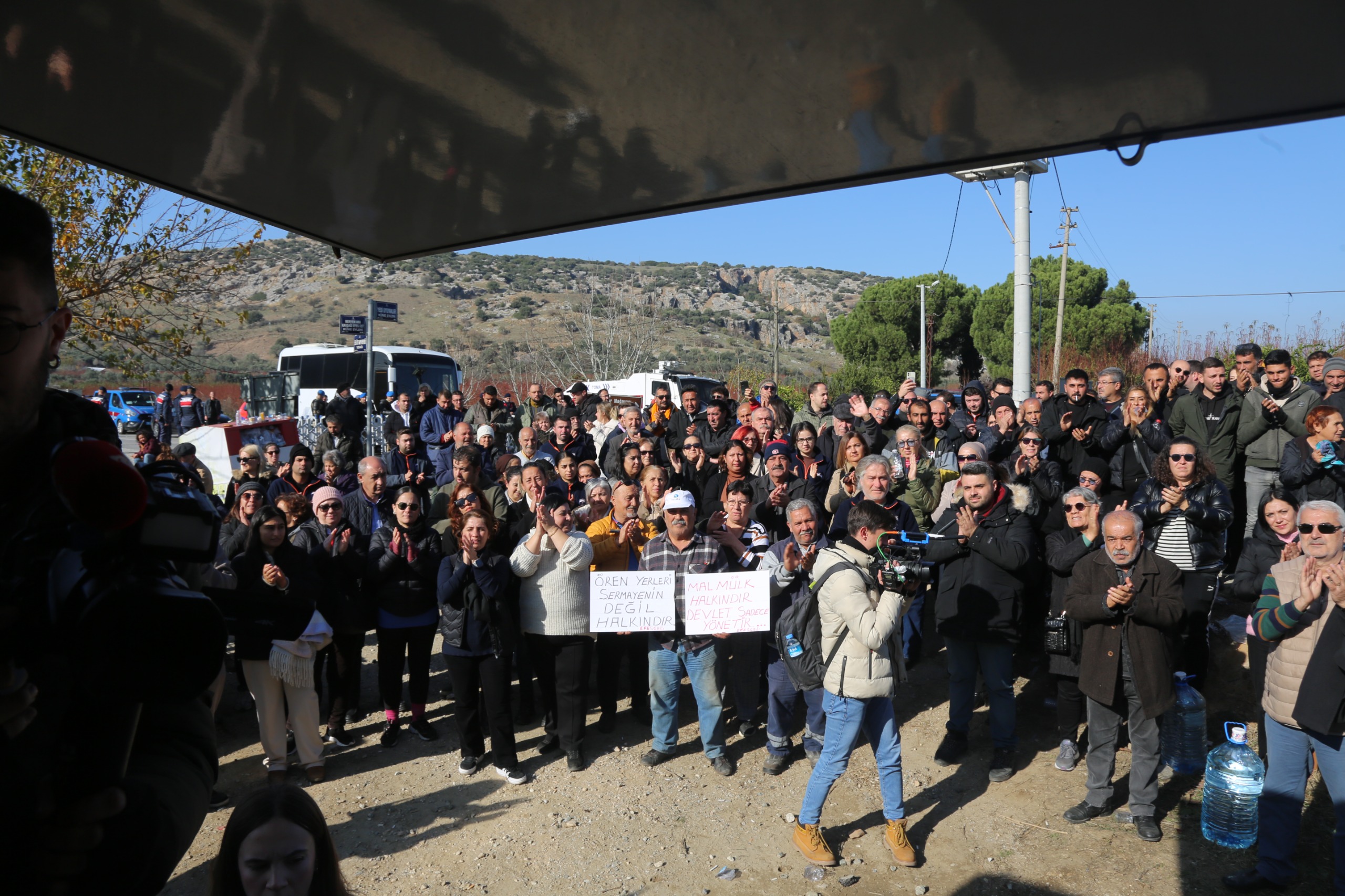 Başkan Sengel Meryem Ana Evi’nden seslendi: Mücadelemize sonuna kadar devam edeceğiz