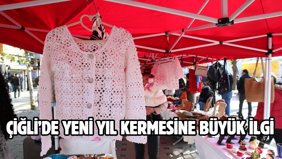 Çiğli’de Yeni Yıl Kermesine Büyük İlgi