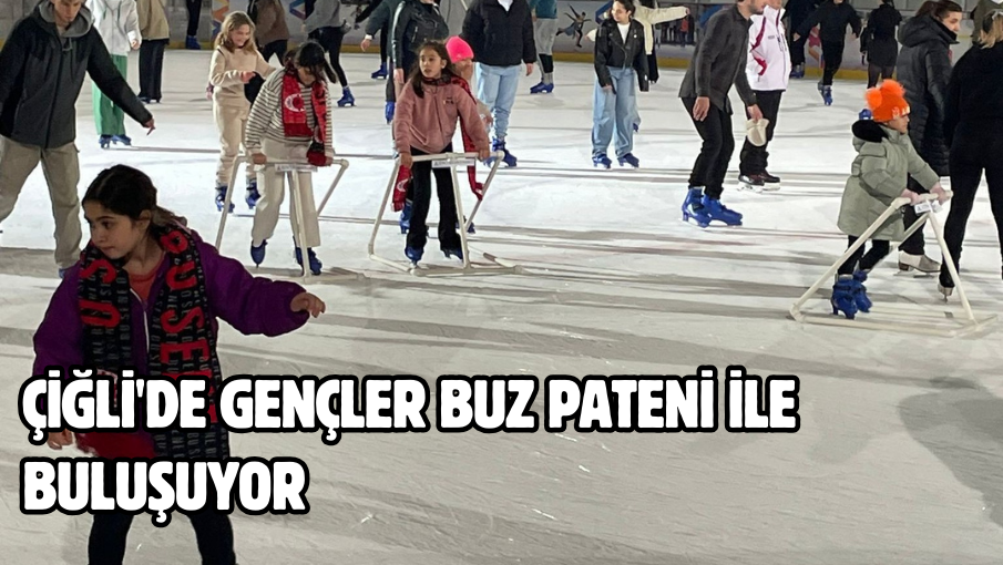 Çiğli’de Gençler Buz Pateni ile Buluşuyor