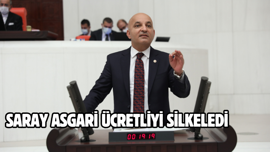 SARAY ASGARİ ÜCRETLİYİ SİLKELEDİ