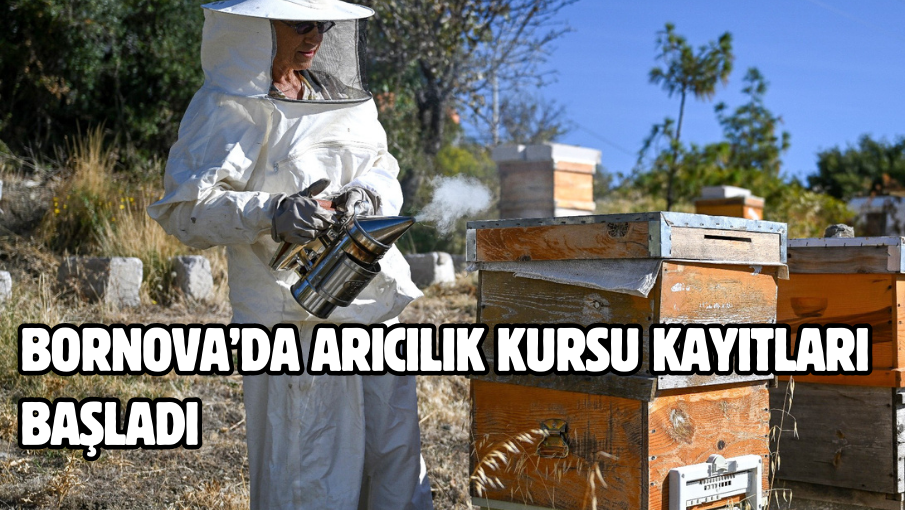 Bornova’da Arıcılık Kursu kayıtları başladı