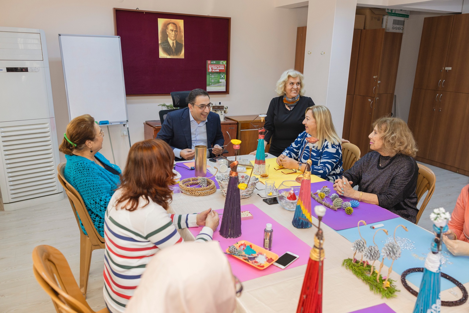 Yiğit’ten semt evi ziyaretinde anne-çocuk eğitim merkezi müjdesi