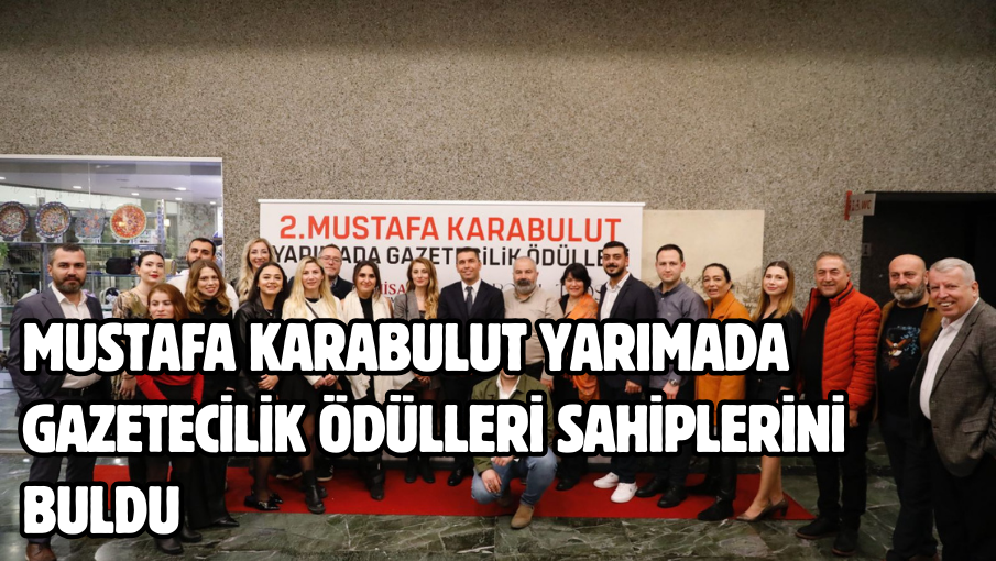 Mustafa Karabulut Yarımada Gazetecilik Ödülleri sahiplerini buldu