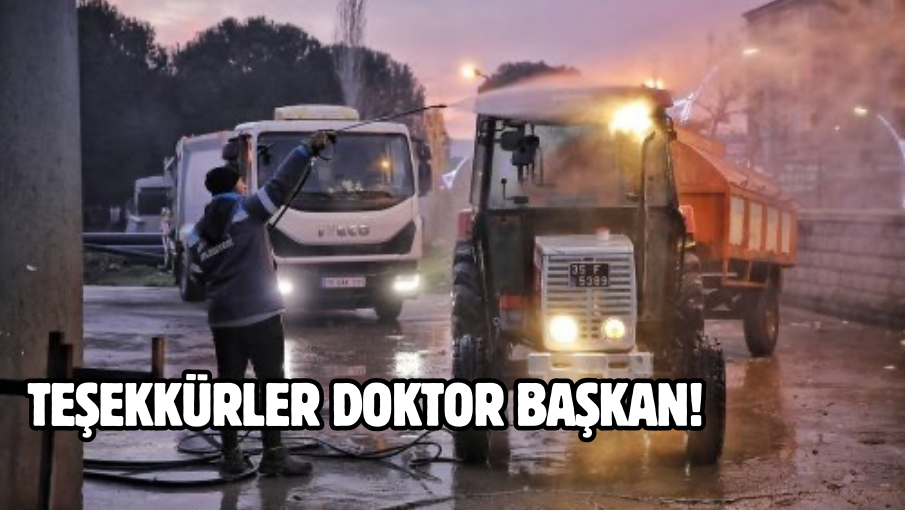 Teşekkürler Doktor Başkan!