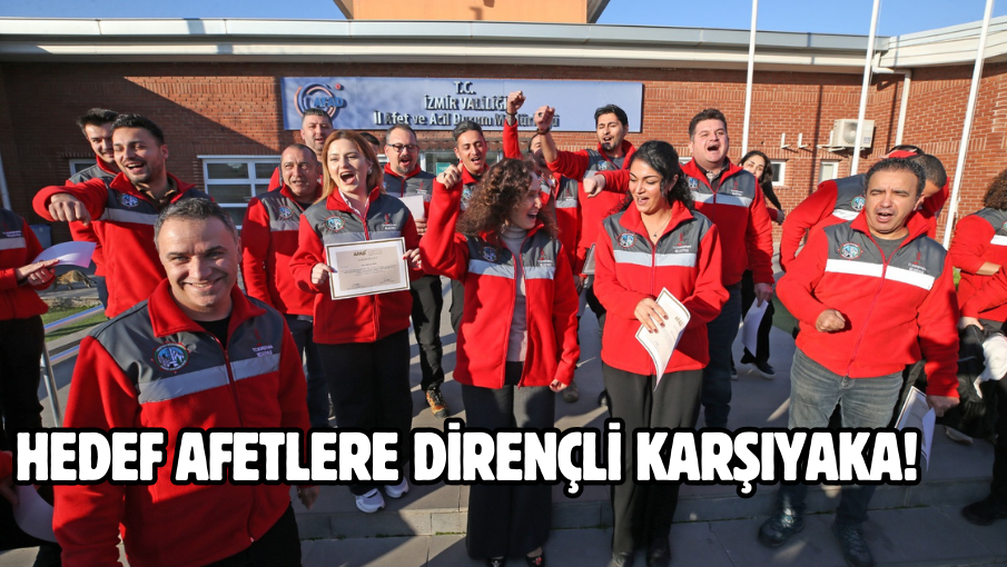 Hedef afetlere dirençli Karşıyaka!