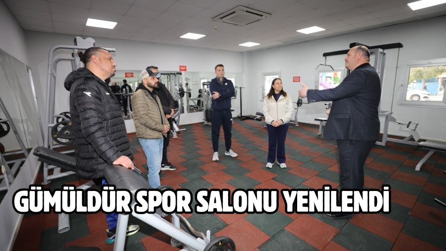 Gümüldür Spor Salonu Yenilendi