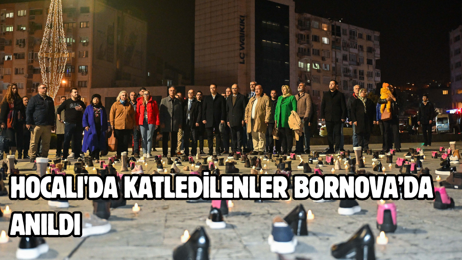 Hocalı’da katledilenler Bornova’da anıldı