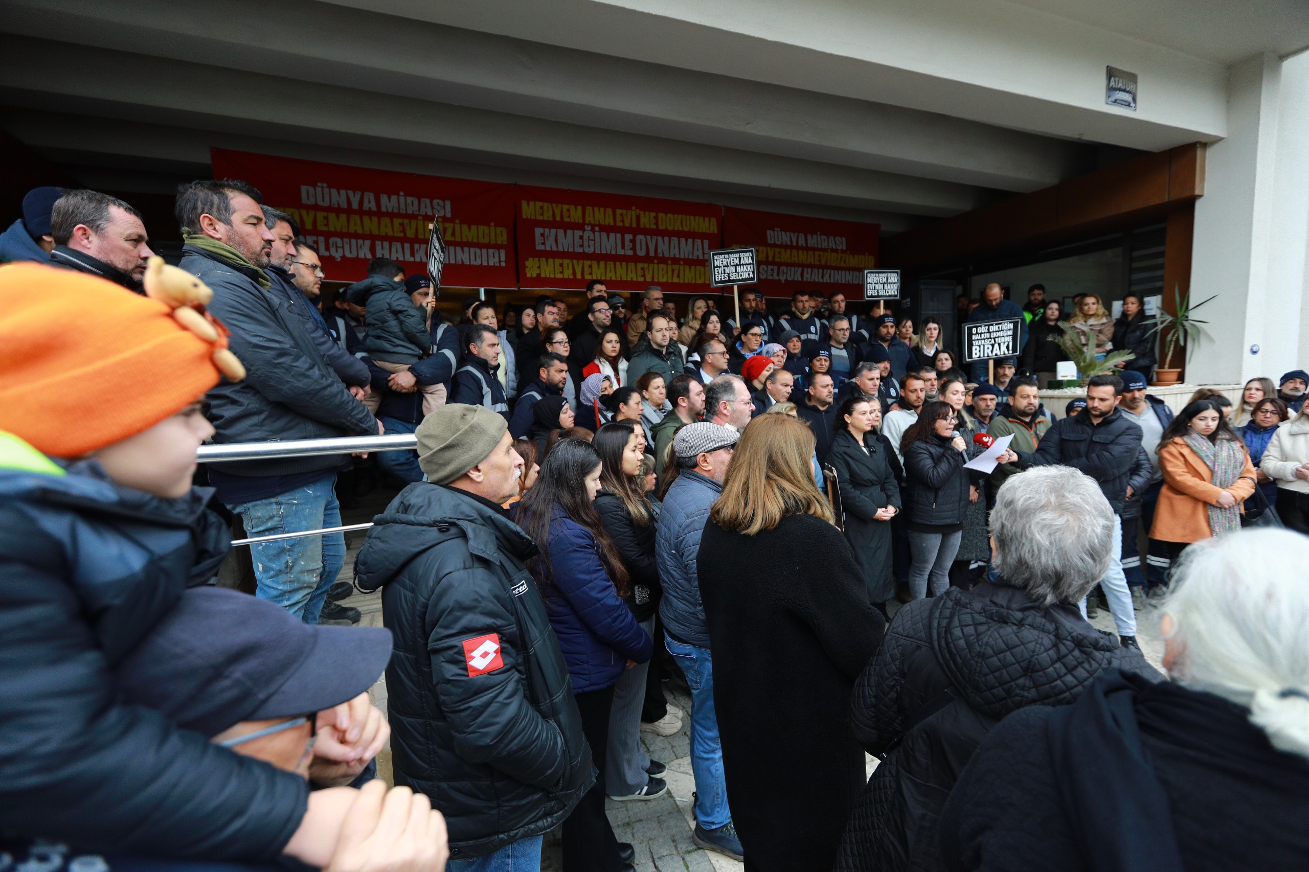 MERYEM ANA EVİ MÜCADELESİ DEVAM EDİYOR: ADALETE İNANANLAR KAZANACAK!