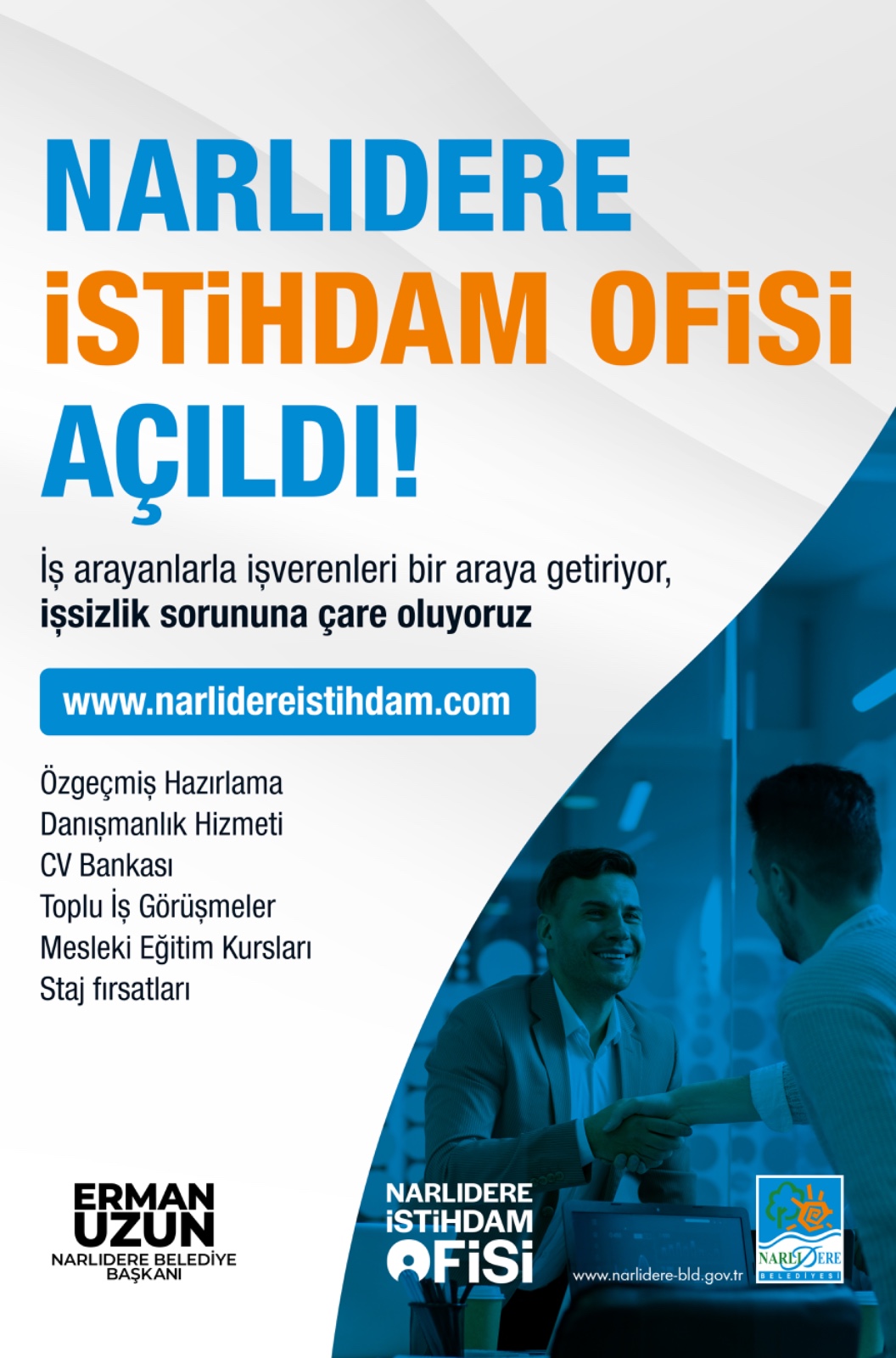 NARLIDERE İSTİHDAM OFİSİ DİJİTALE DE TAŞINDI