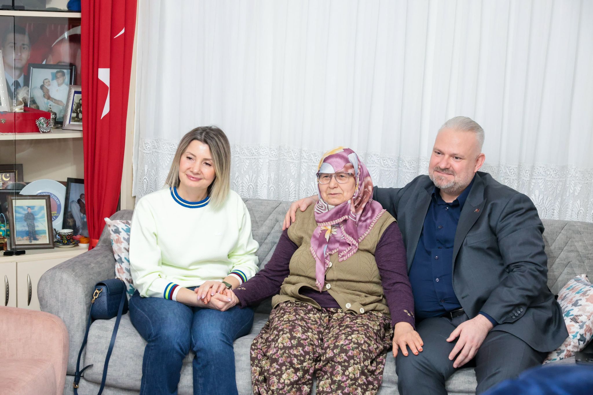 Başkan Pehlivan, orucunu şehit ailesiyle açtı