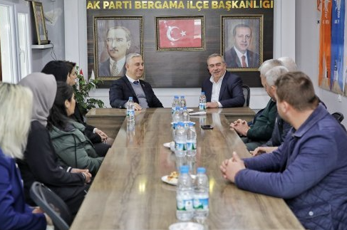 Başkan Tanju Çelik ile Bergama güllük gülistanlık!