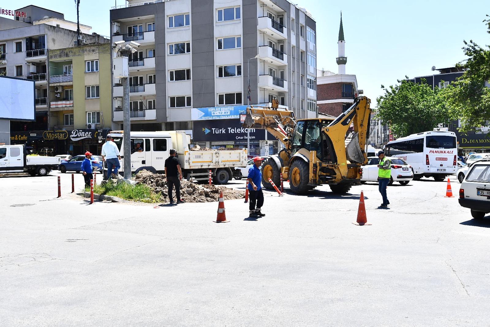 Buca Üçkuyular Meydanı’na yeni trafik düzeni geliyor