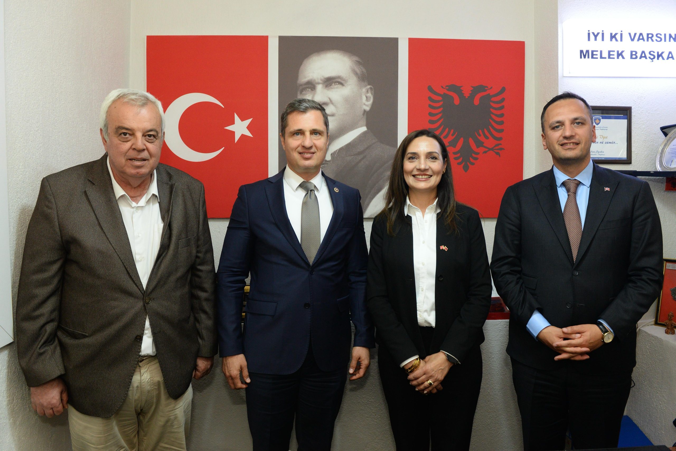Deniz Yücel ve Başkan Eşki; “Adalet ve kardeşlik için yan yanayız”