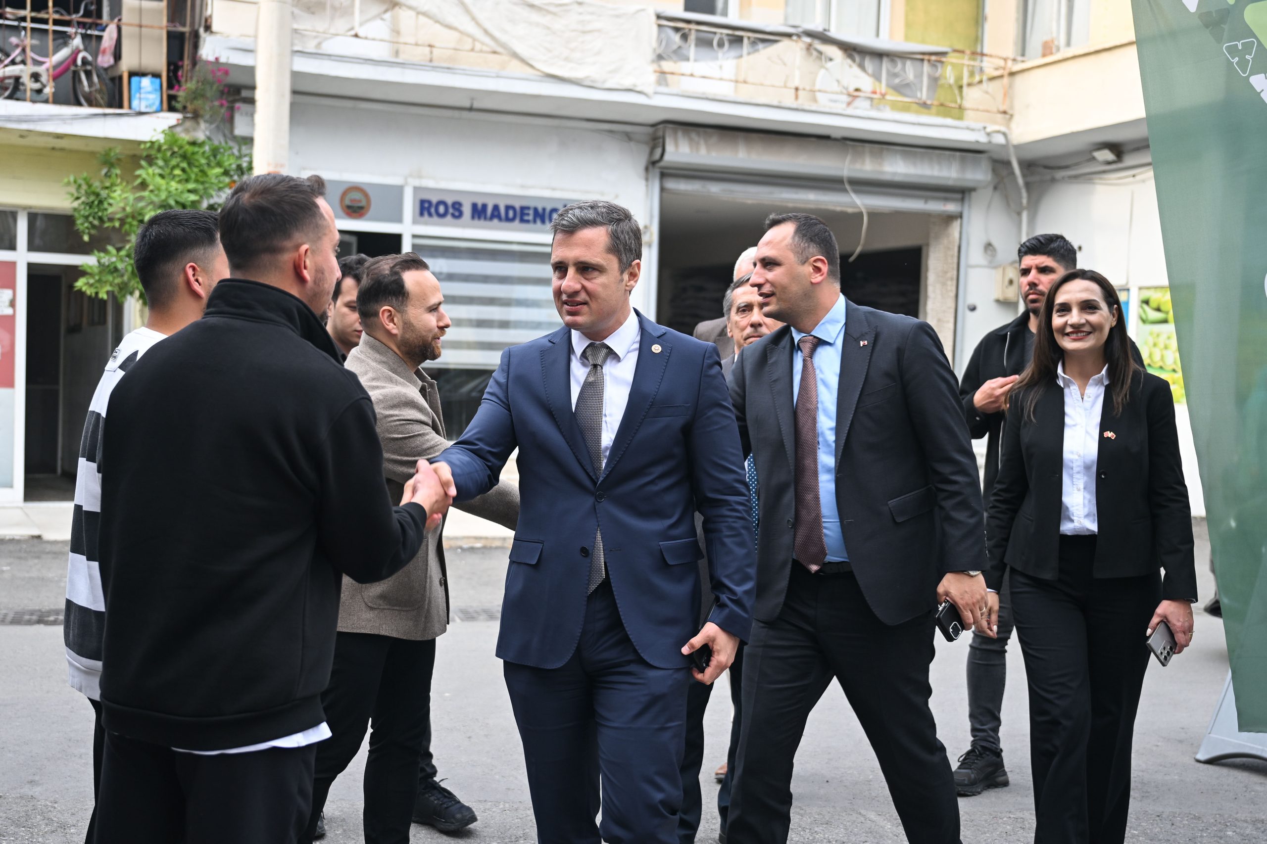 Deniz Yücel ve Başkan Eşki; “Adalet ve kardeşlik için yan yanayız”