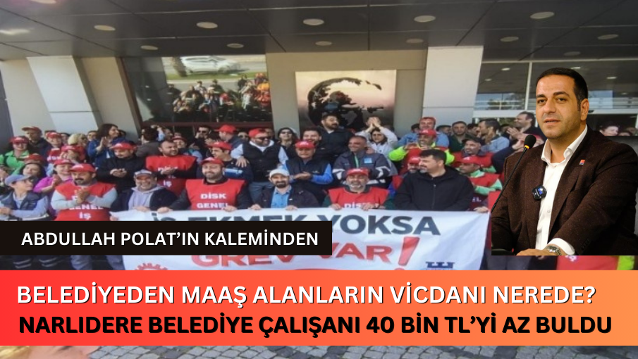 Belediyeden Maaş Alanların Vicdanı Nerede?