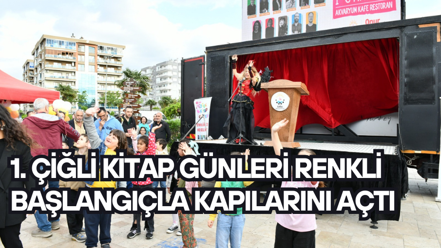 1. Çiğli Kitap Günleri Renkli Başlangıçla Kapılarını Açtı