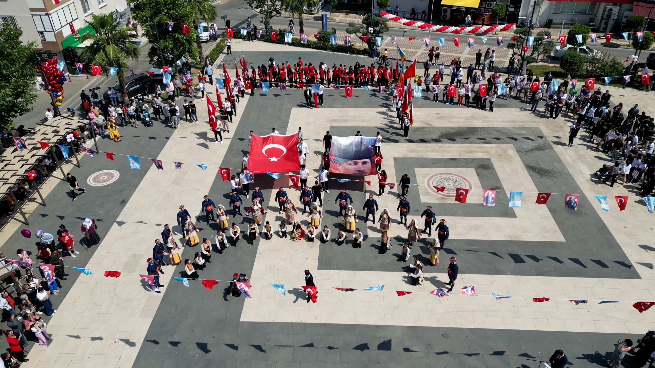 NARLIDERE, 19 MAYIS’I COŞKUYLA KUTLADI