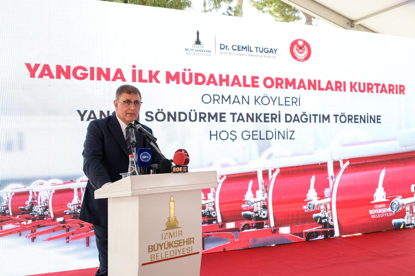 İzmir Büyükşehir Belediyesi, yangınlar için acil eylem planı hazırladı