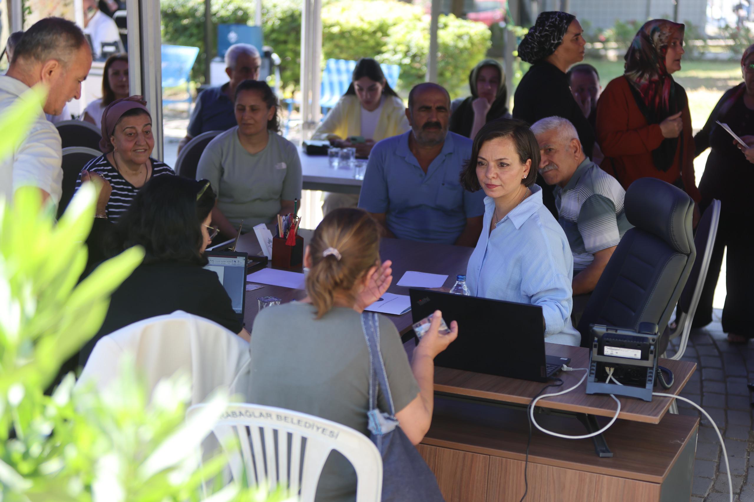Başkan Kınay’ın Ofisi Barış Mahallesi’ndeydikı