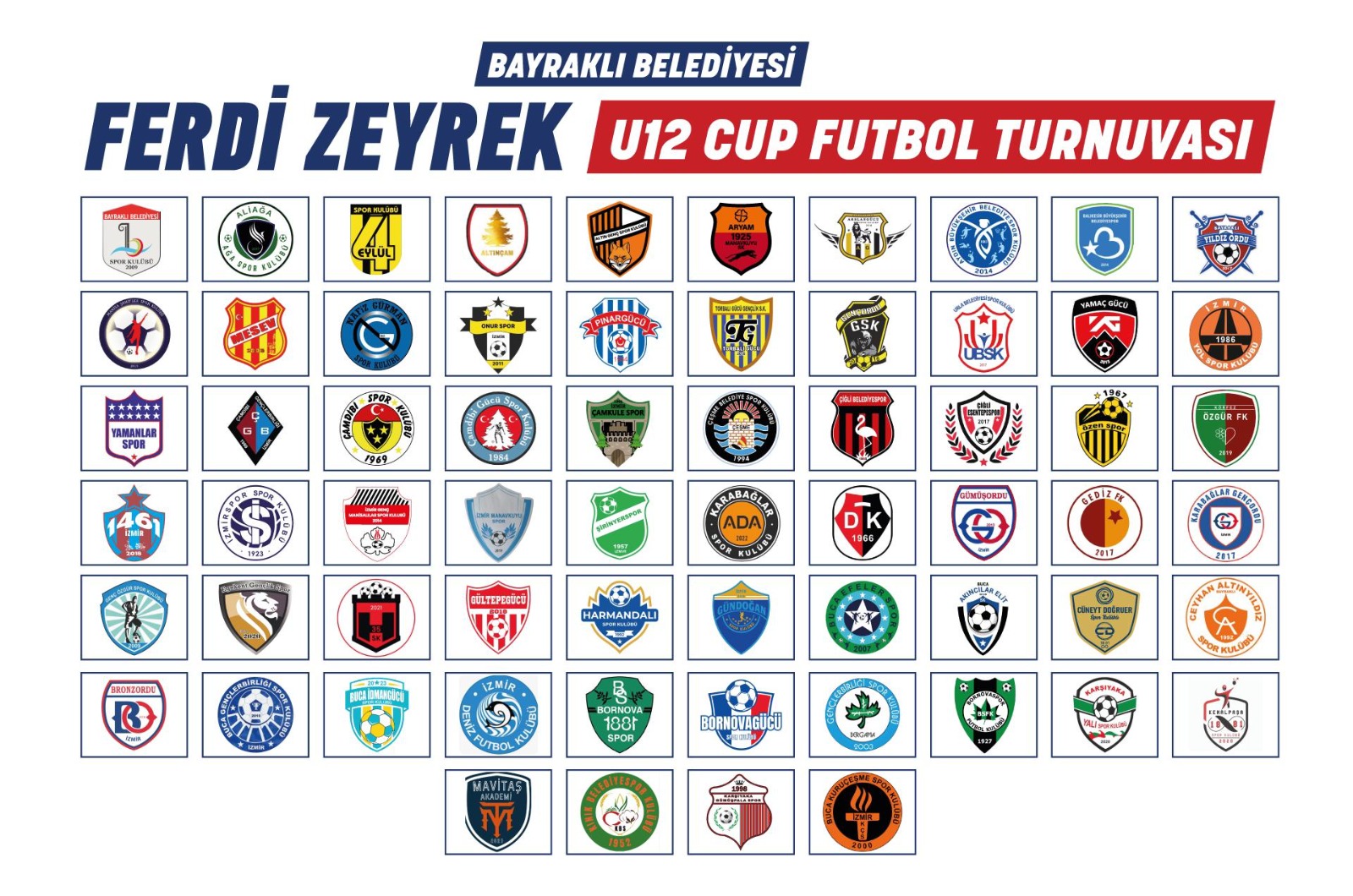‘Ferdi Zeyrek' U-12 Cup futbol turnuvası başlıyor!