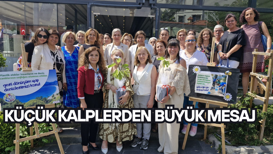 Küçük kalplerden büyük mesaj