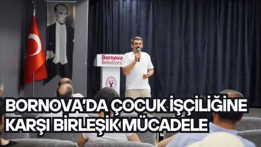Bornova’da çocuk işçiliğine karşı birleşik mücadele