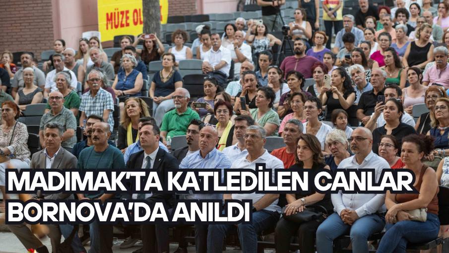 Madımak’ta katledilen canlar Bornova’da anıldı