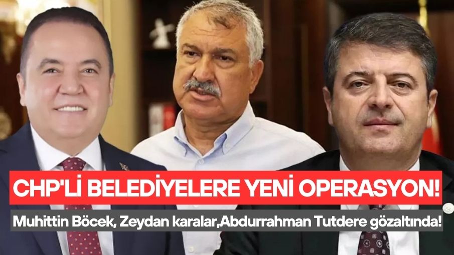 CHP’li belediyelere yeni operasyon!