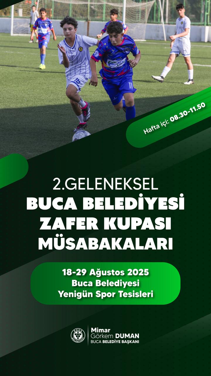 Bucalı genç yetenekler Zafer Kupası için mücadele edecek