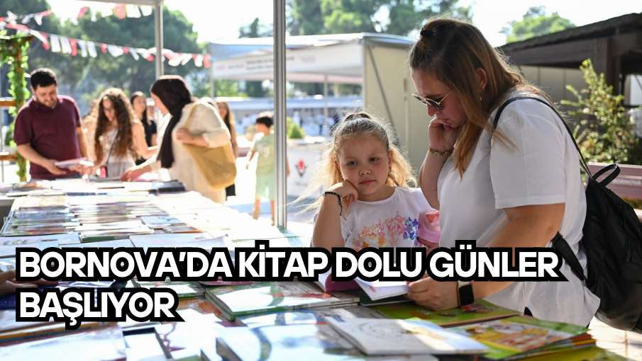 Bornova’da Kitap Dolu Günler Başlıyor