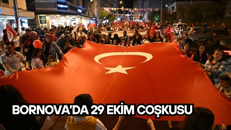 Bornova’da 29 Ekim Coşkusu