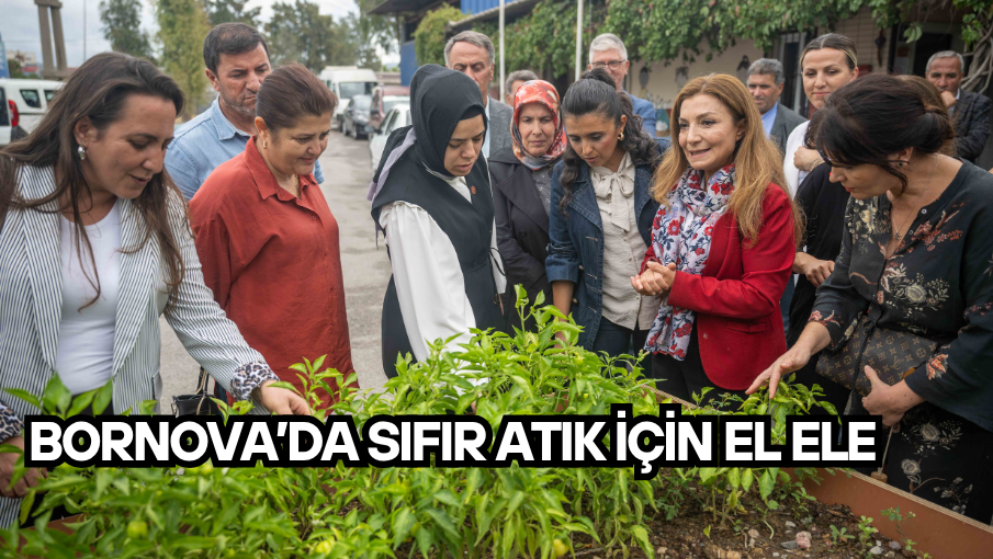 Bornova’da sıfır atık için el ele