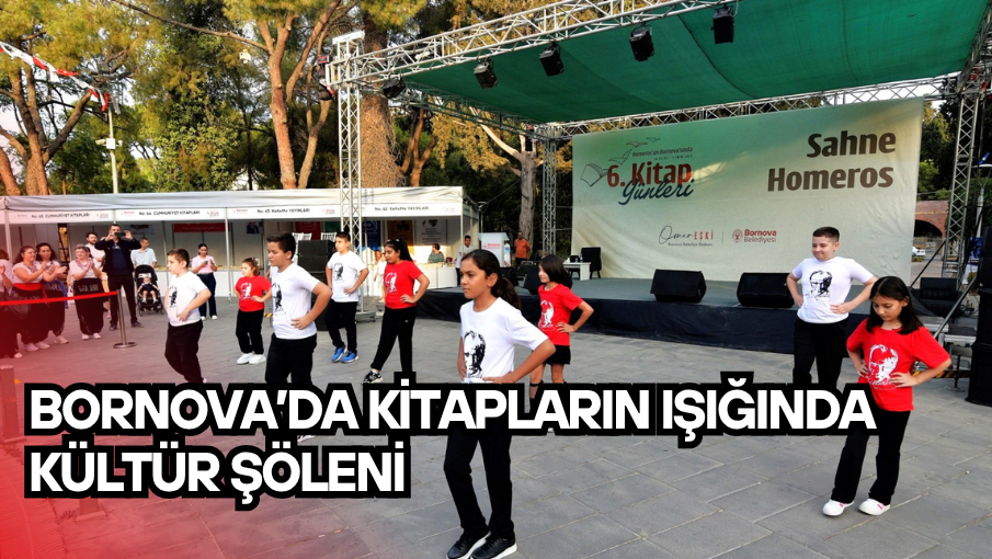 Bornova’da kitapların ışığında kültür şöleni