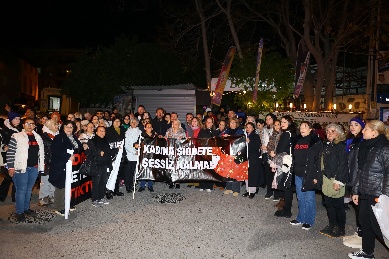 BAŞKAN KINAY KADINA ŞİDDETE KARŞI 24 SAAT NÖBETTE