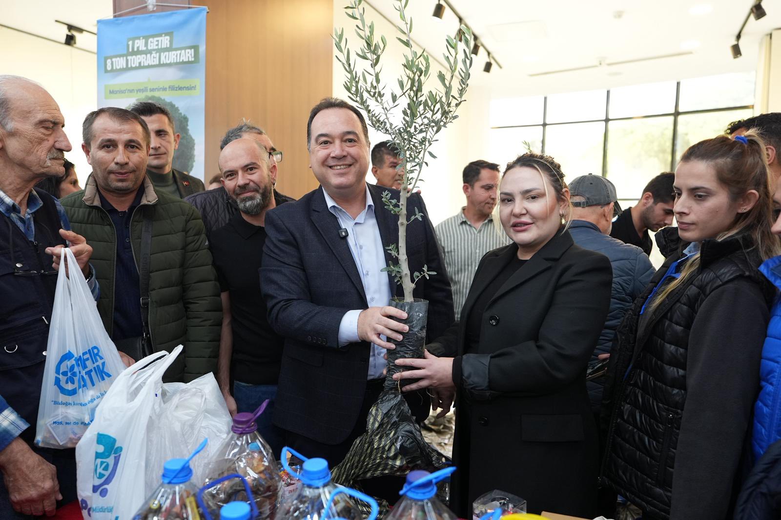 ATIK PİL GETİRENE ZEYTİN FİDANI ATIK PİL GETİRENE ZEYTİN FİDANI