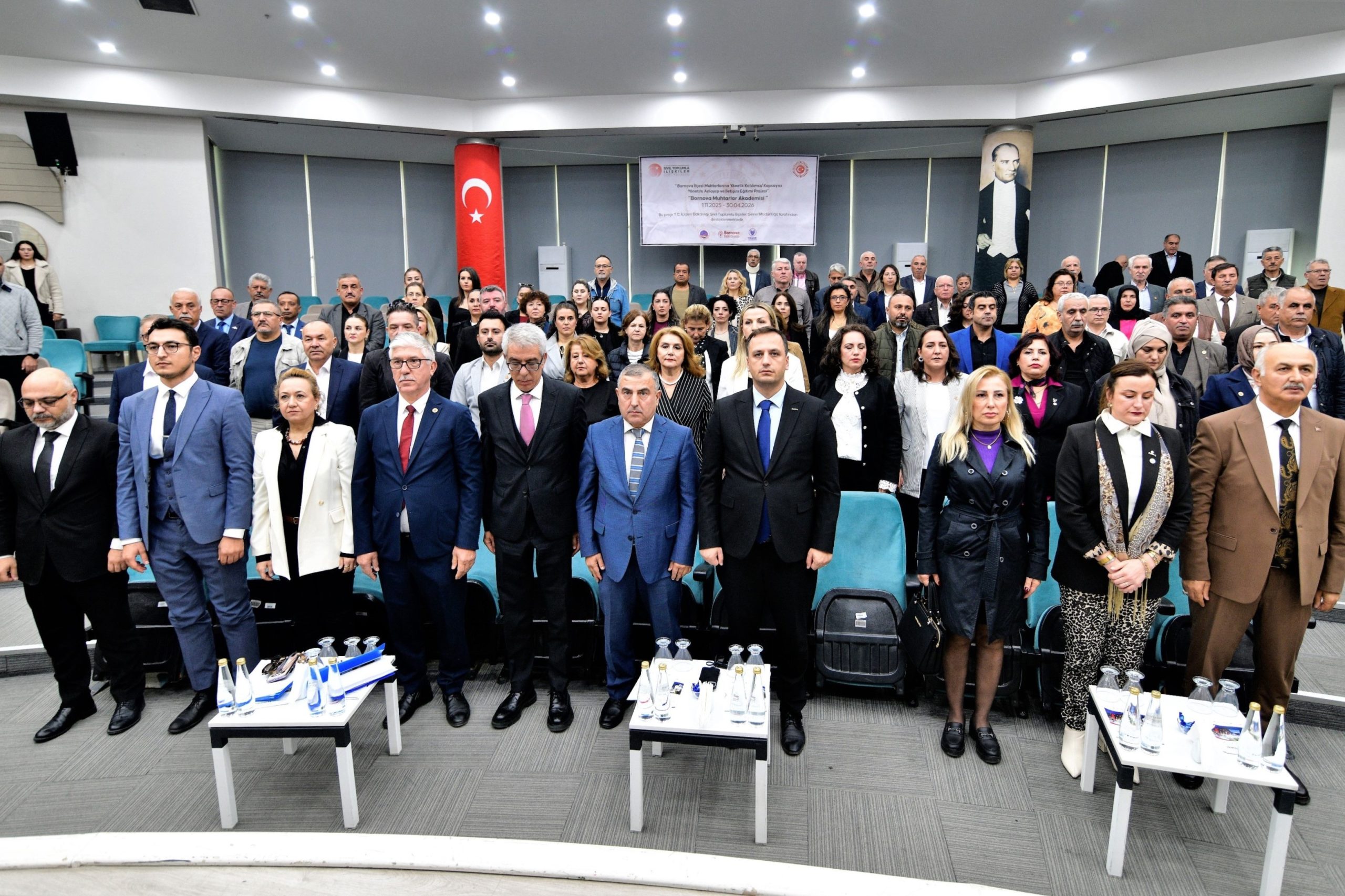 BORNOVA’DA MUHTARLAR AKADEMİSİ BAŞLADI