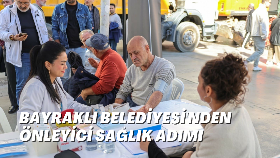 Bayraklı Belediyesi’nden önleyici sağlık adımı