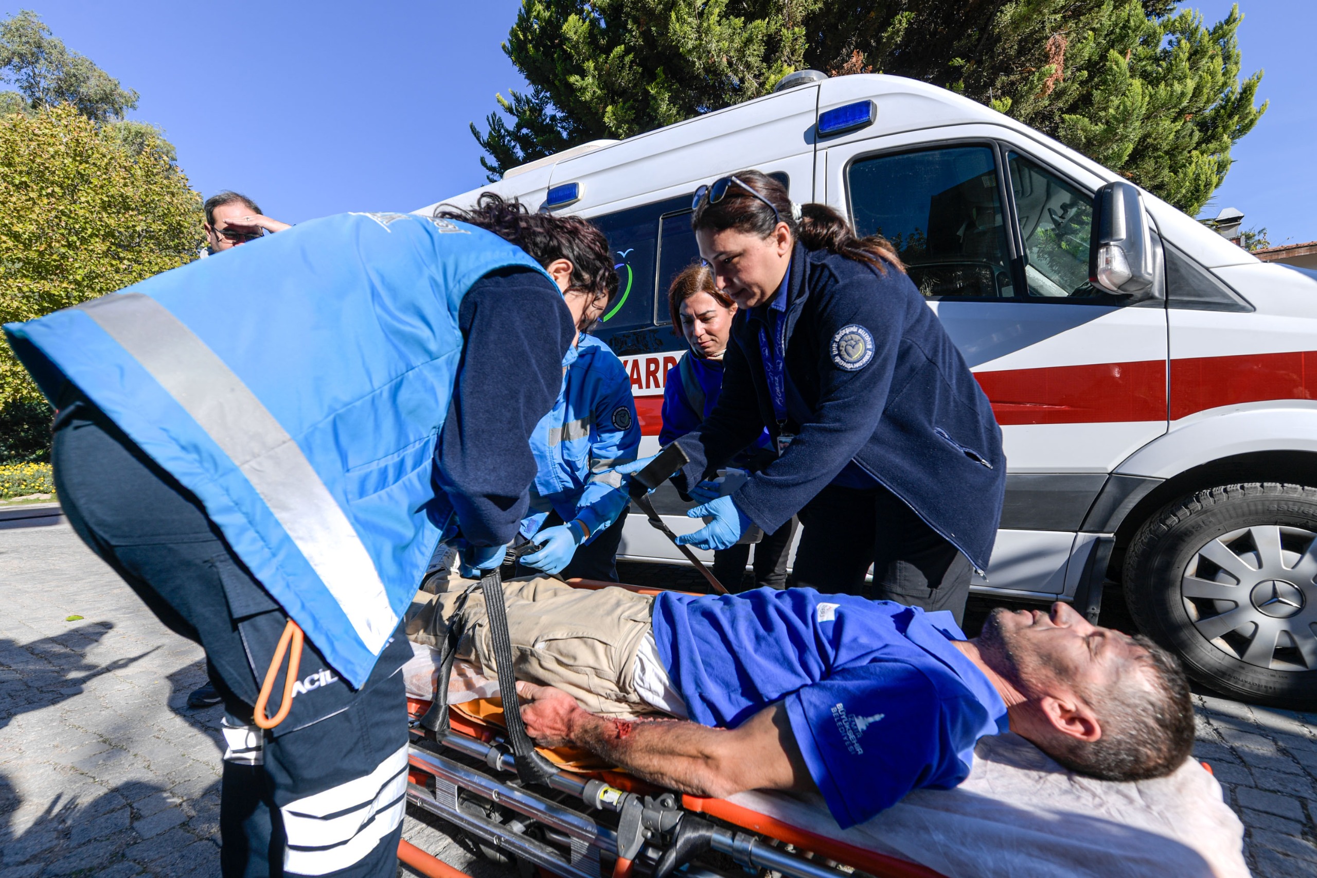 DOĞAL YAŞAM PARKI’NDA ACİL DURUM TATBİKATI